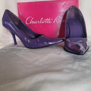 Charlotte Russo, size 9,  purple